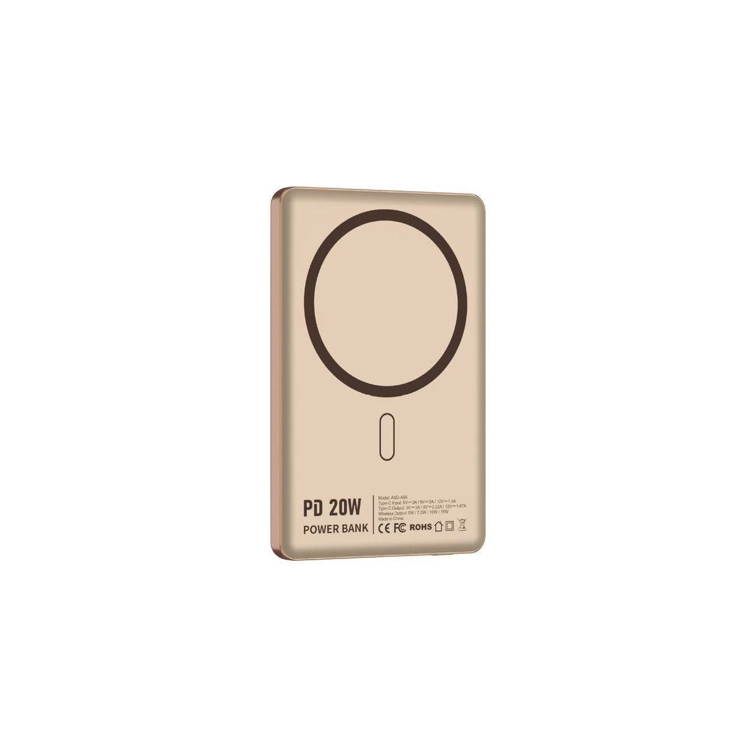High-performance power bank with wireless charging function and fast charging option Bowlift