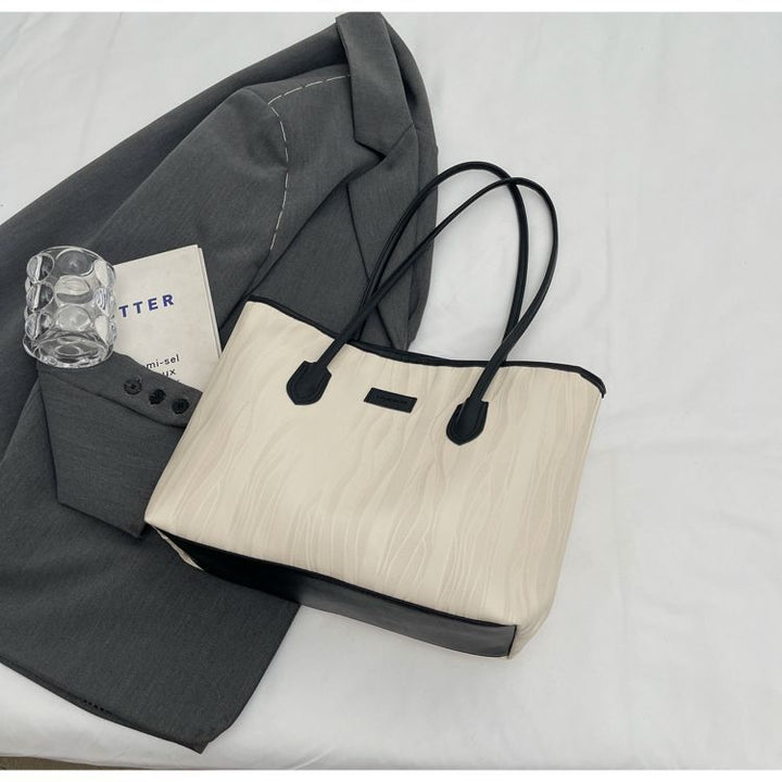 Textured Large Tote Bag Bowlift