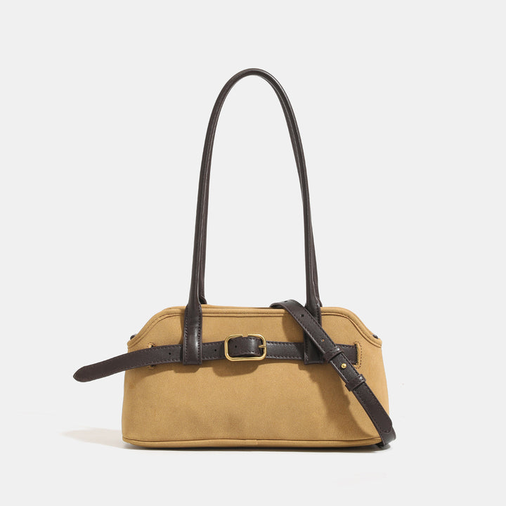 Elegant Vintage-Inspired Handheld Satchel
