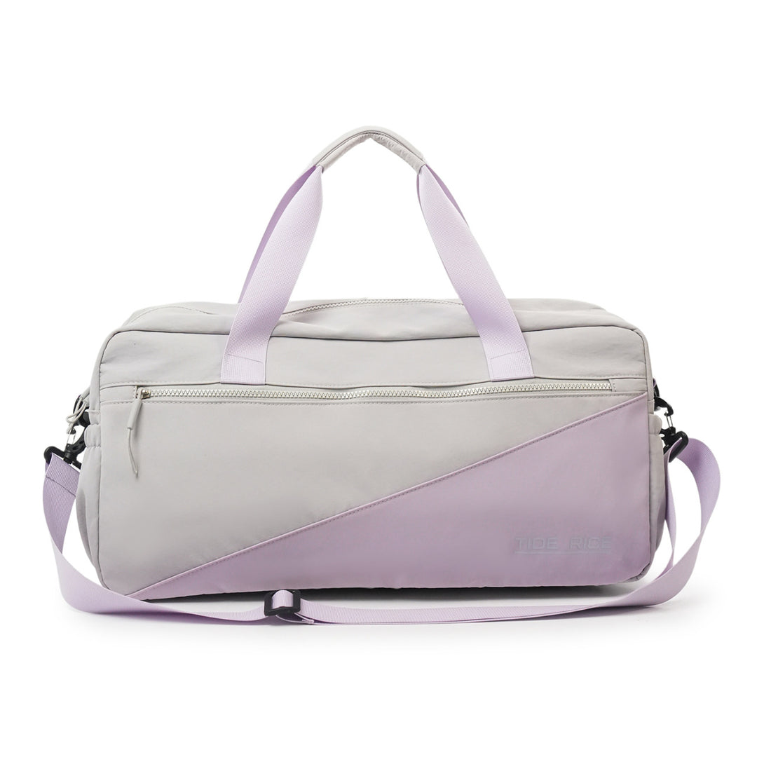 Sporty Duffel Bag With Ergonomic Shoulder Strap And Multiple Compartments Bowlift
