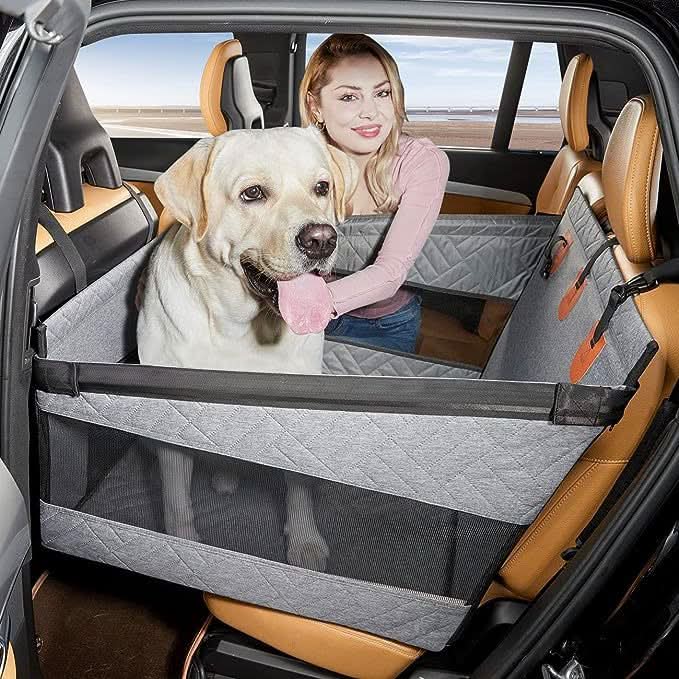 BowLift | Waterproof Dog Mattress with Memory Foam for Safe & Comfortable Car Protection