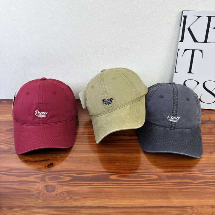 Men's Classic Distressed Adjustable Cap Bowlift