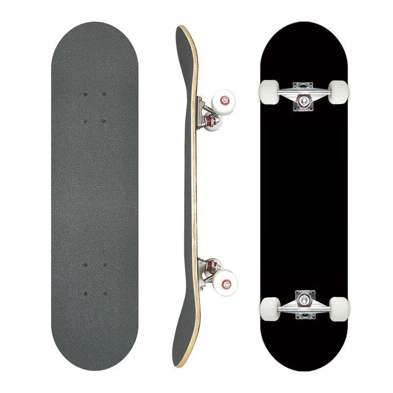 Complete Street Skateboard with Maple Deck Concave and Durable PU Wheels Bowlift