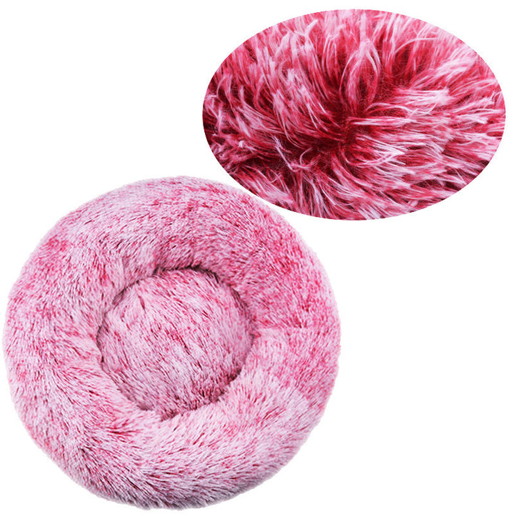 Fluffy Round Dog Bed