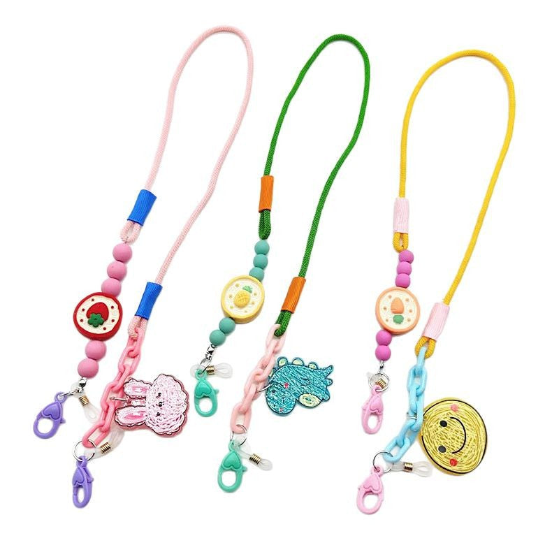 Glasses strap with colorful pendants Bowlift