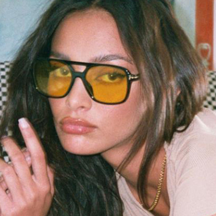 Women's Designer Sunglasses with Distinctive Geometric Design Bowlift