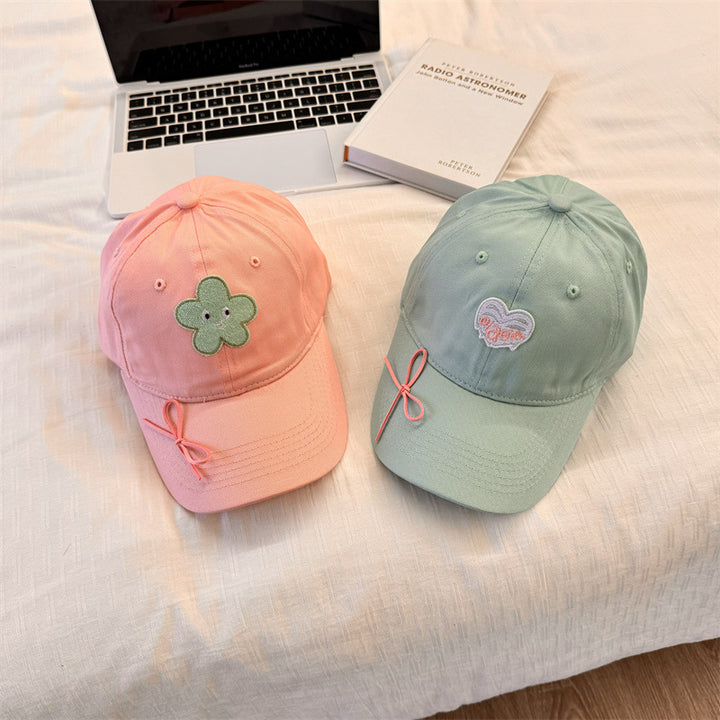 Women's Cute Embroidered Baseball Cap Bowlift