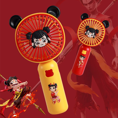 Women's portable handheld fan with creative animal ears Bowlift