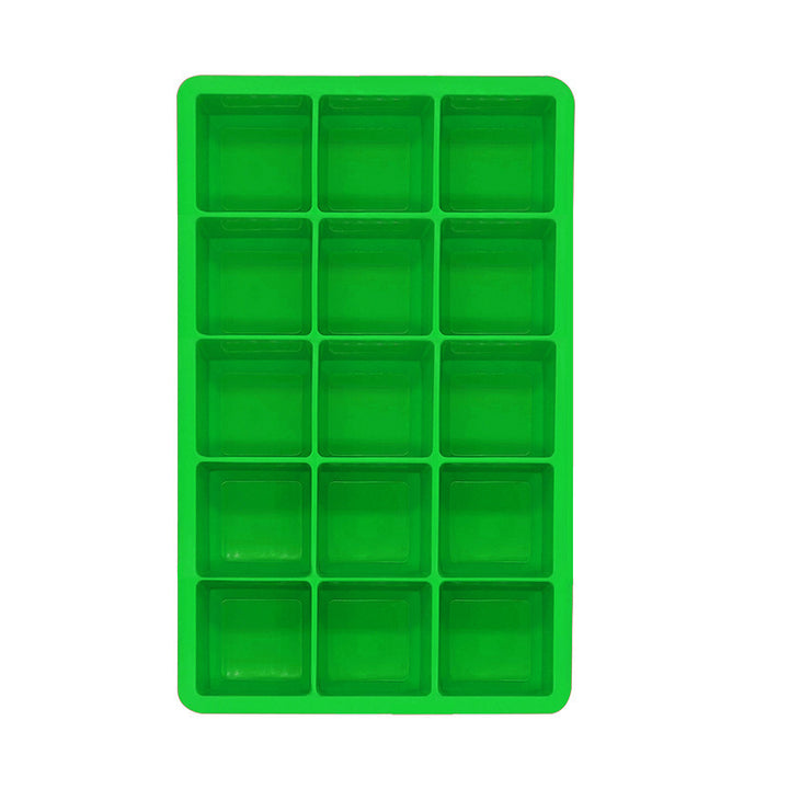 Flexible Silicone Square Ice Cube Tray Multi-Cavity Freezer Mold Bowlift