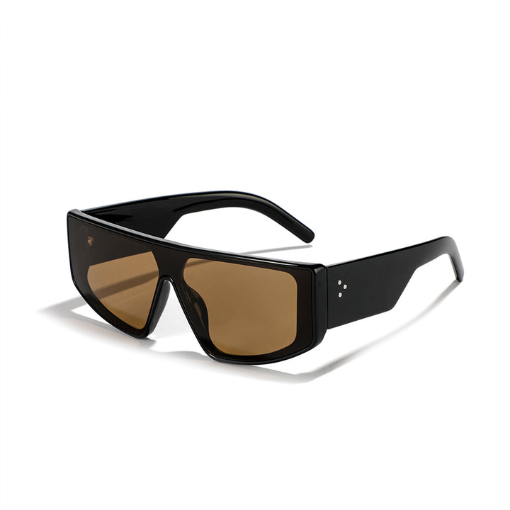 Women futuristic oversized sunglasses Bowlift