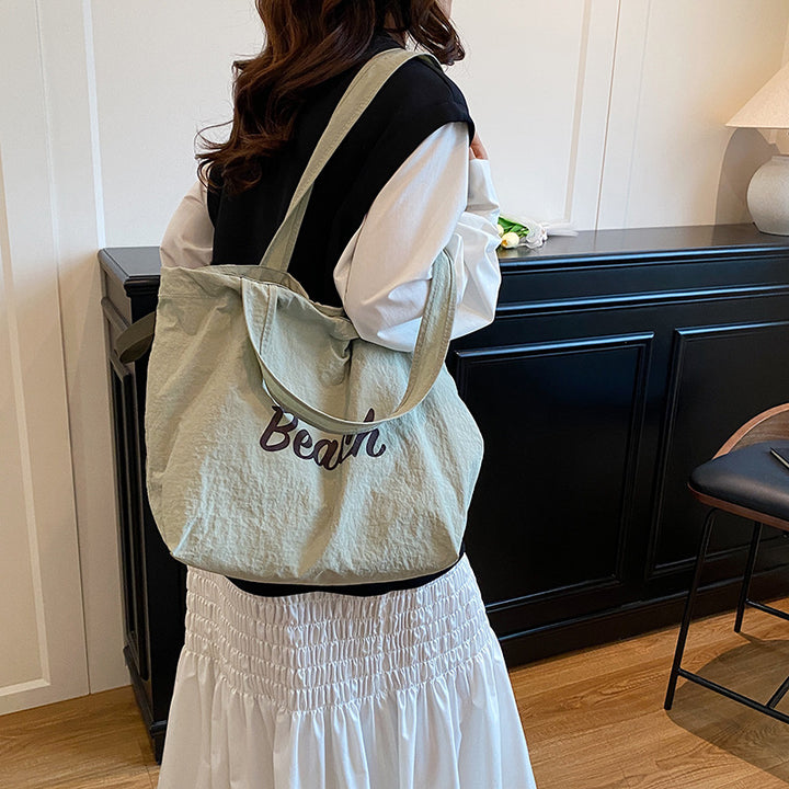 Spacious Canvas Tote Bag Bowlift
