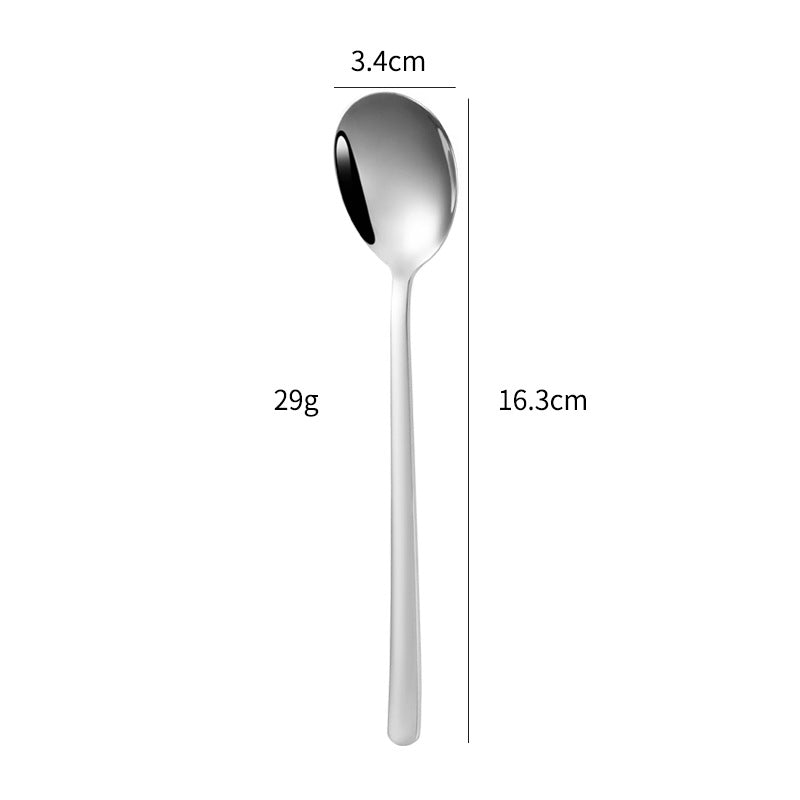 Elegant dessert spoon with luxurious golden surface Bowlift