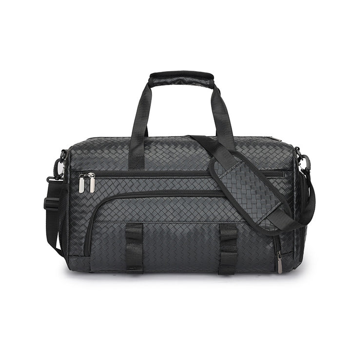 Woven Fabric Travel Duffle Bag Bowlift