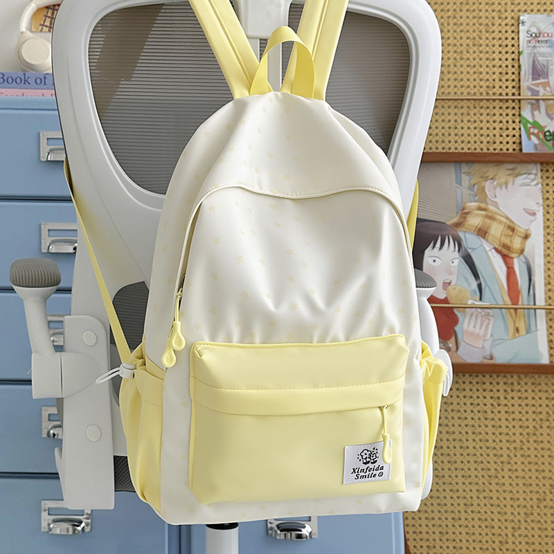 Fashionable Dual Pocket Backpack