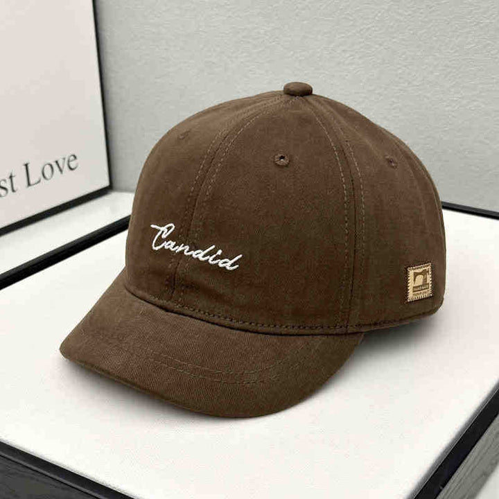 Men's Casual Embroidered Cap Bowlift