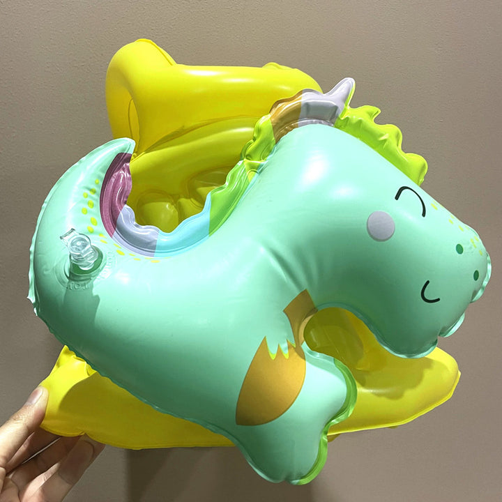 Inflatable Dinosaur-Themed Pool Float Bowlift