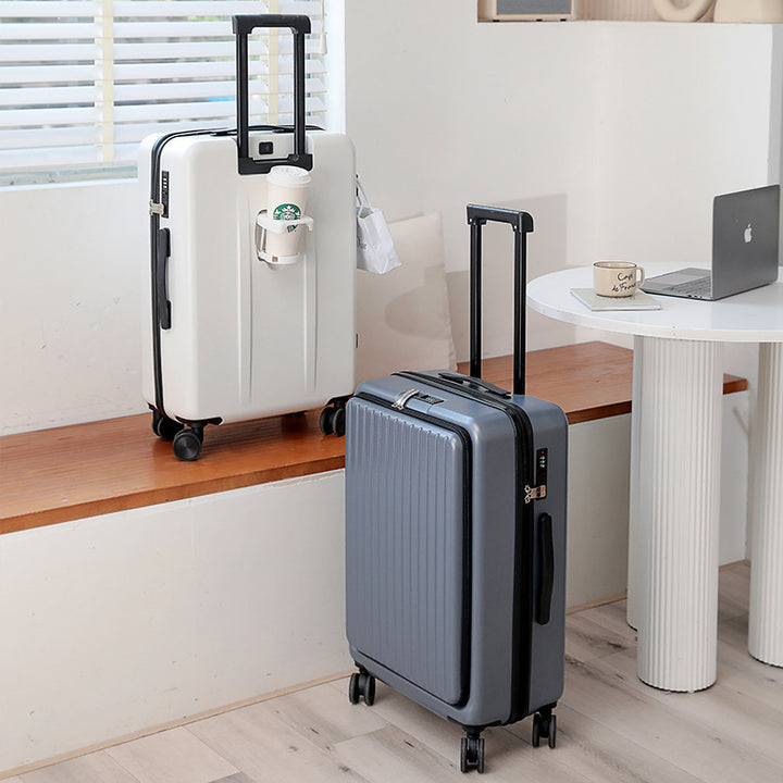 Multi-Functional Smart Organizational Travel Suitcase