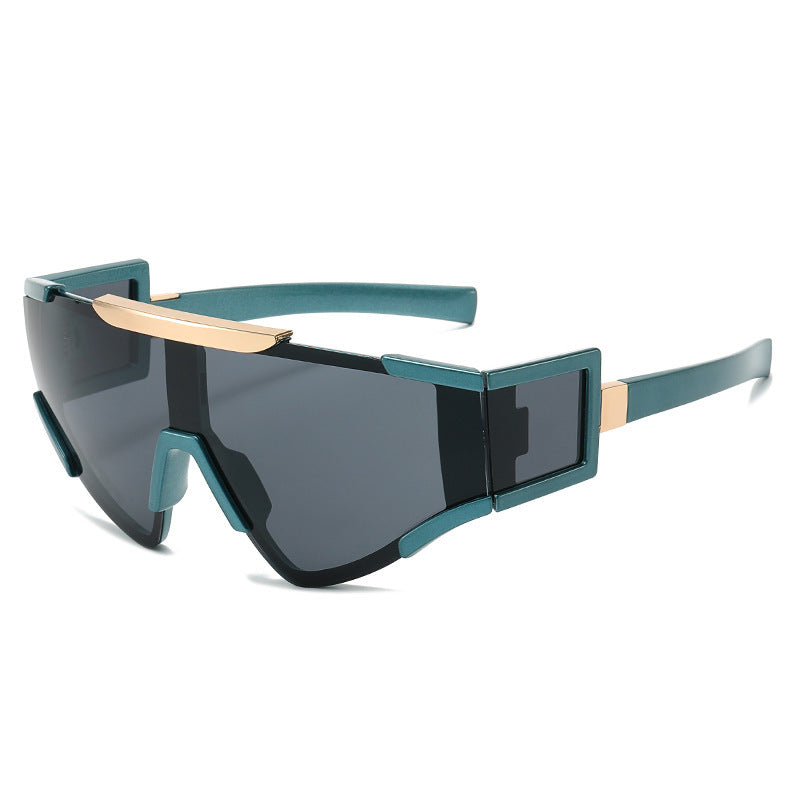 Men's Futuristic Shield Sunglasses Bowlift