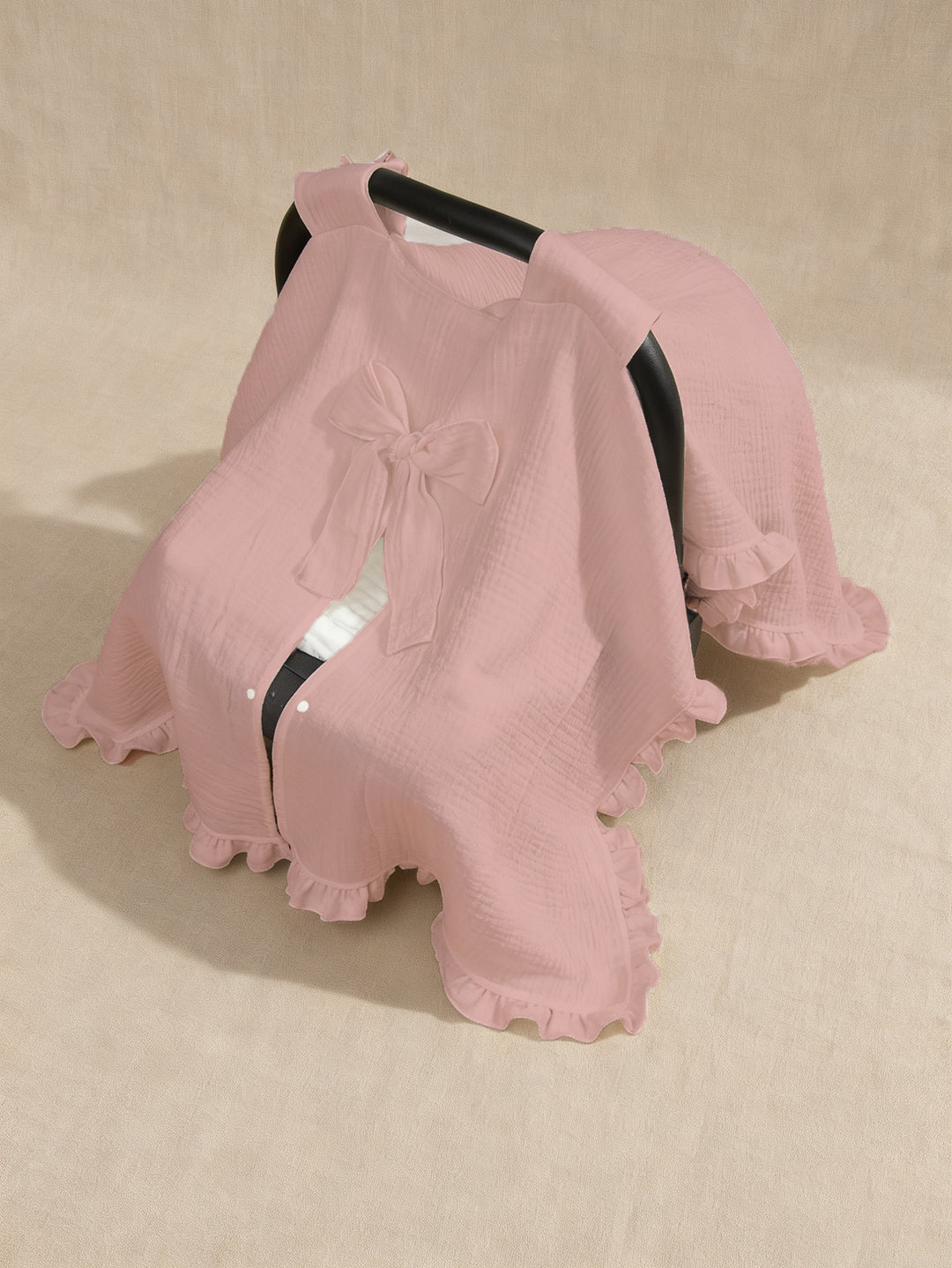 Premium Muslin Baby Car Seat Cover Bowlift