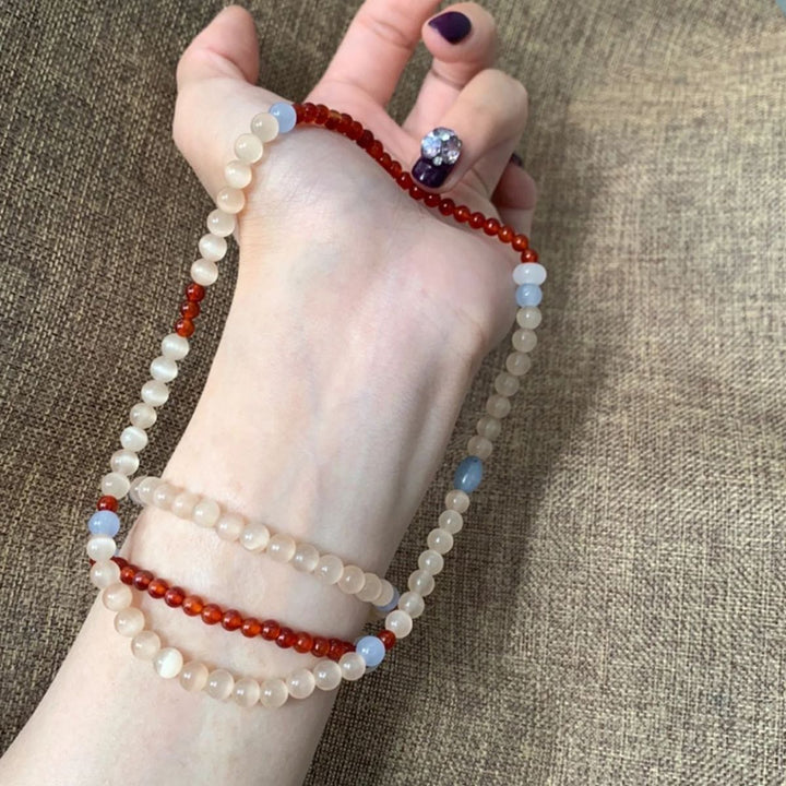 Handmade Gemstone Stretch Bracelet Bowlift