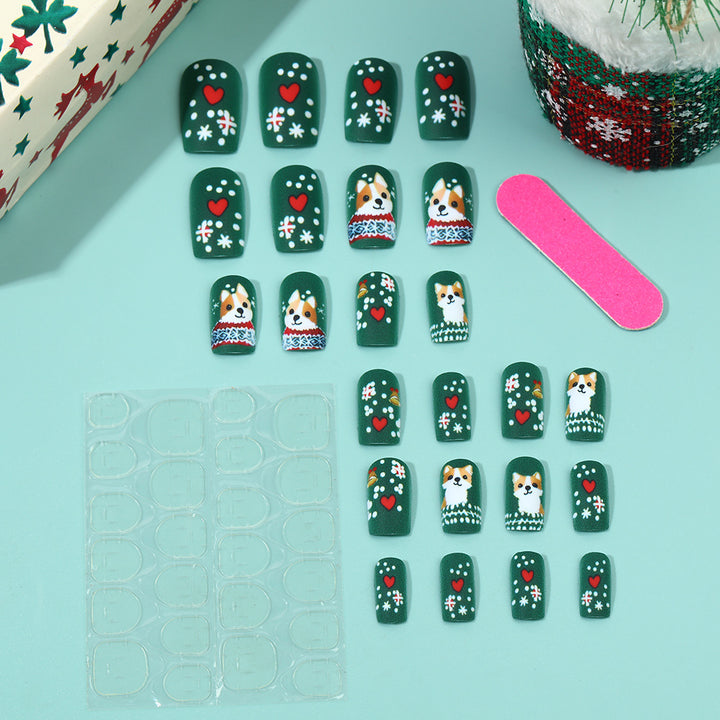 Creative Christmas Art Nails Bowlift