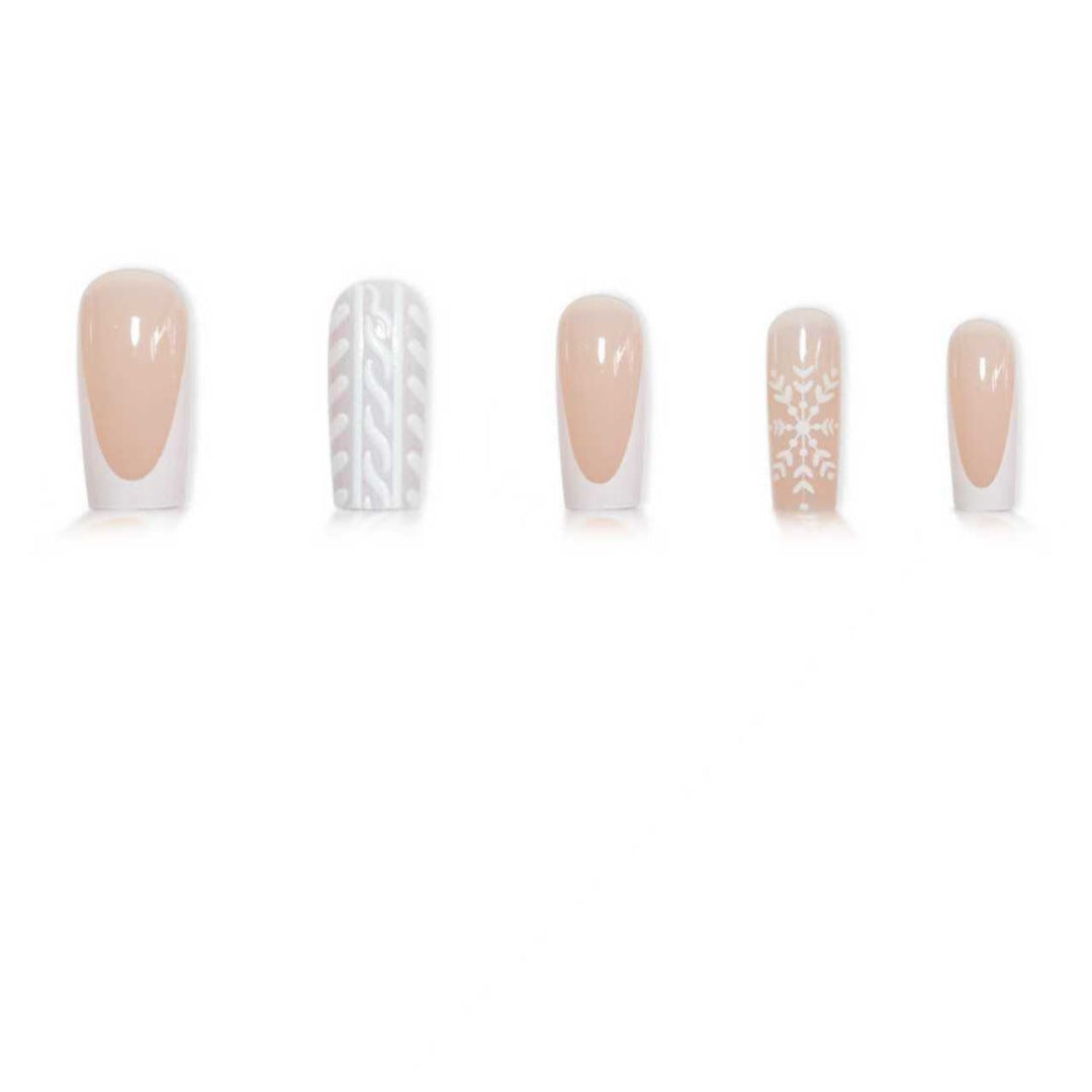 Seasonal French Tip Nail Art Set Bowlift
