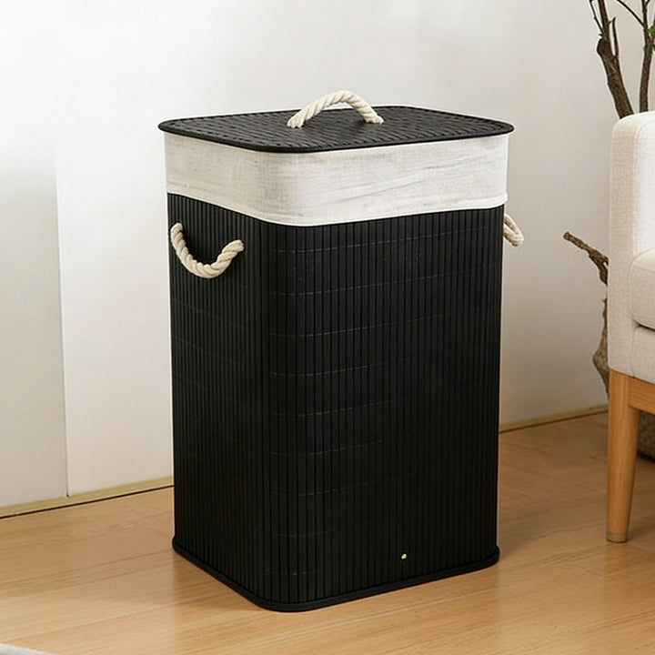 Laundry basket with lid and handle Bowlift