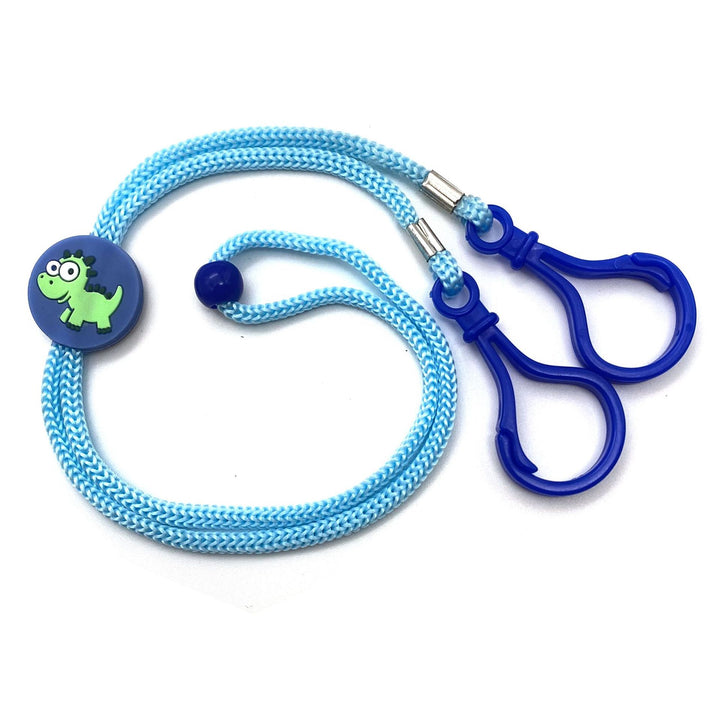 Adjustable Eyewear Retainer with Fun Dinosaur Design Bowlift