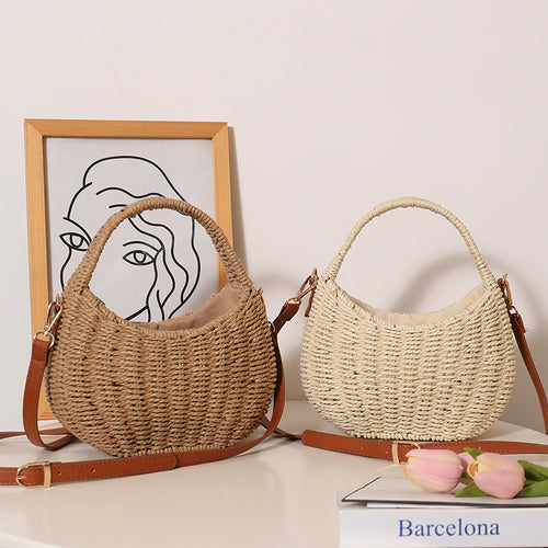 Handbag Made of High-Quality Natural Material Bowlift