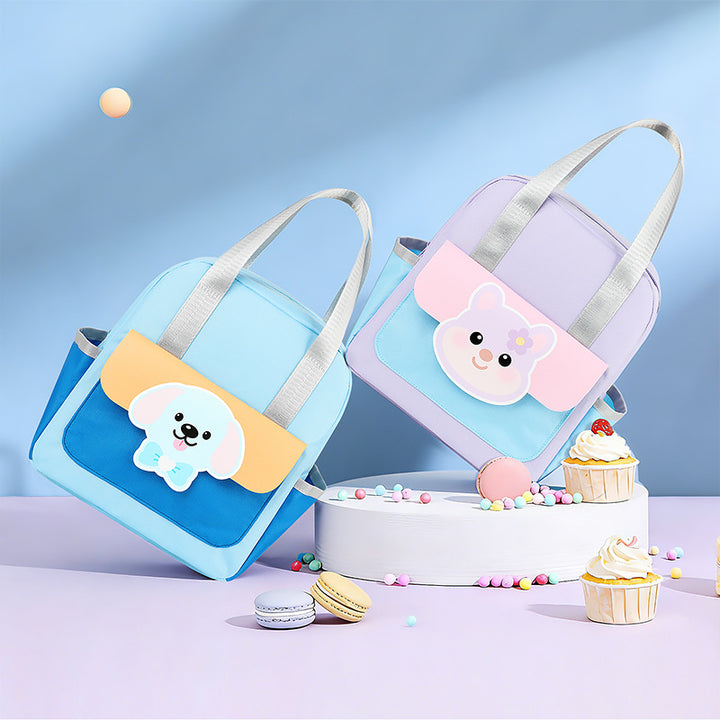 Fun Bear-Themed Insulated Lunch Tote Bowlift