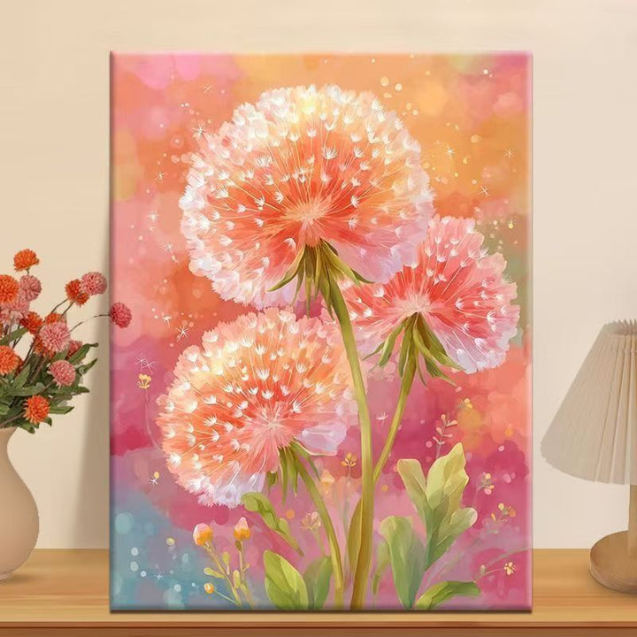 Floral Fantasy Illustration Canvas Art Bowlift