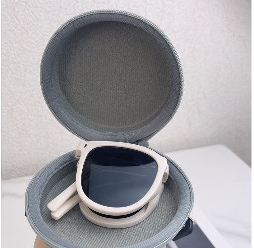 Ladies trendy sunglasses with unique facet frame Bowlift