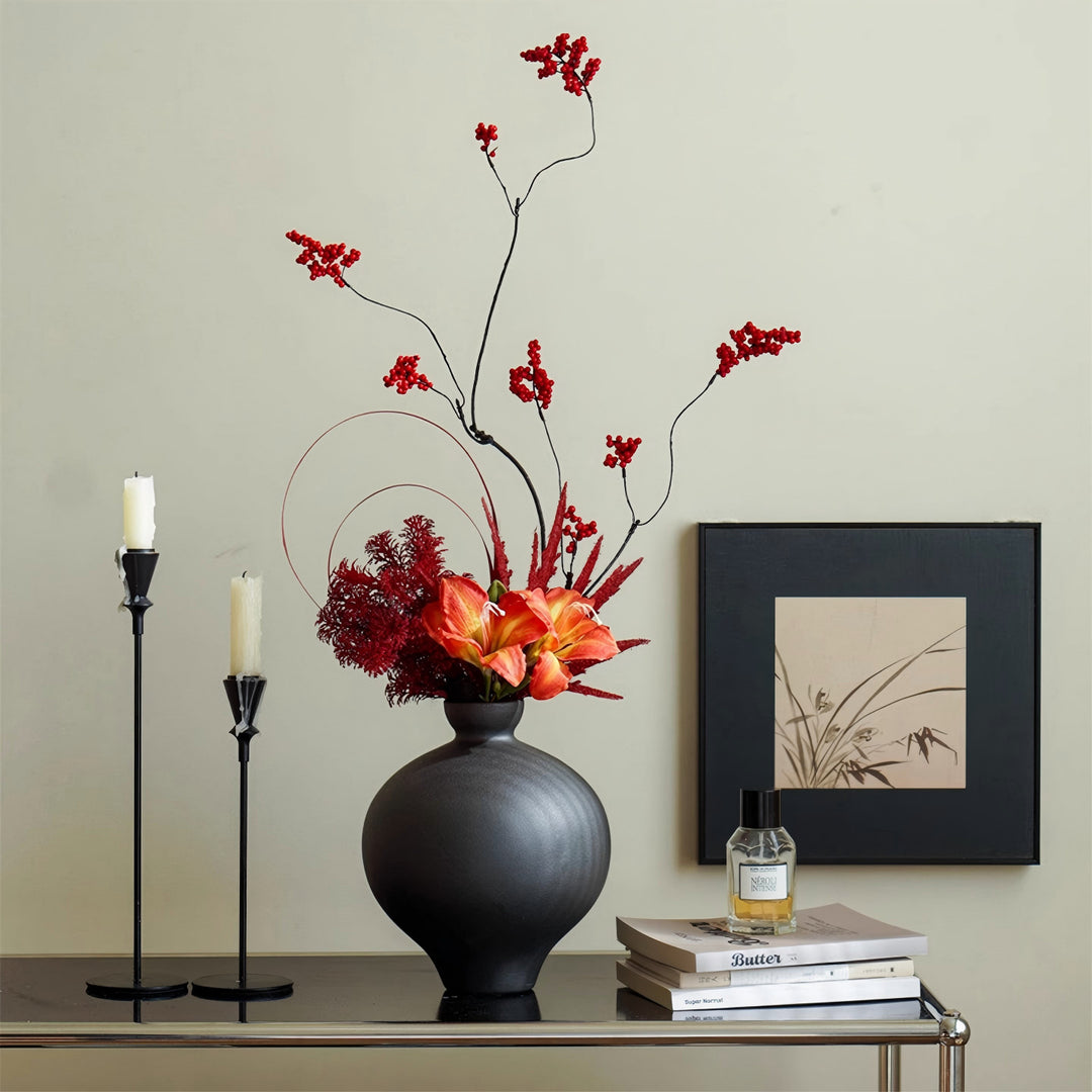 Artistic Ceramic Vase Bowlift