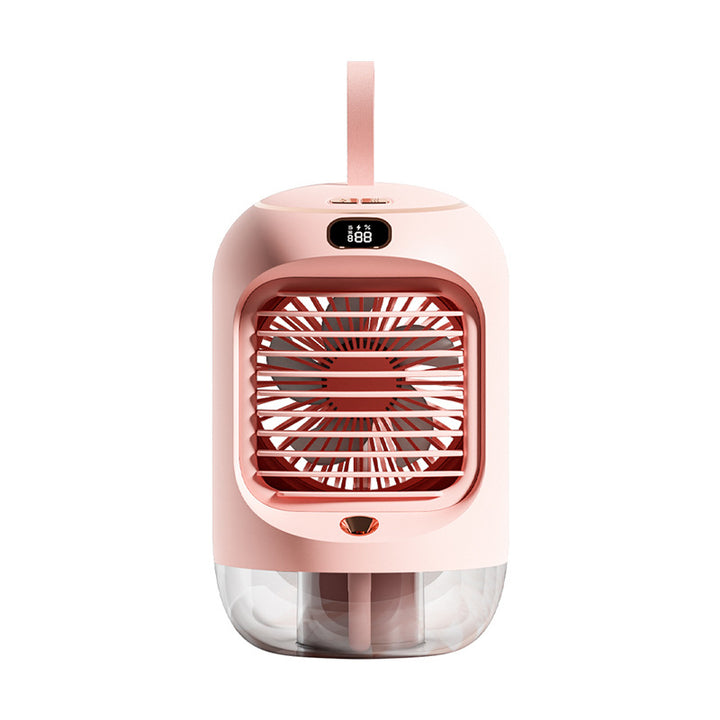 Ladies portable mini air cooler with digital control Bowlift