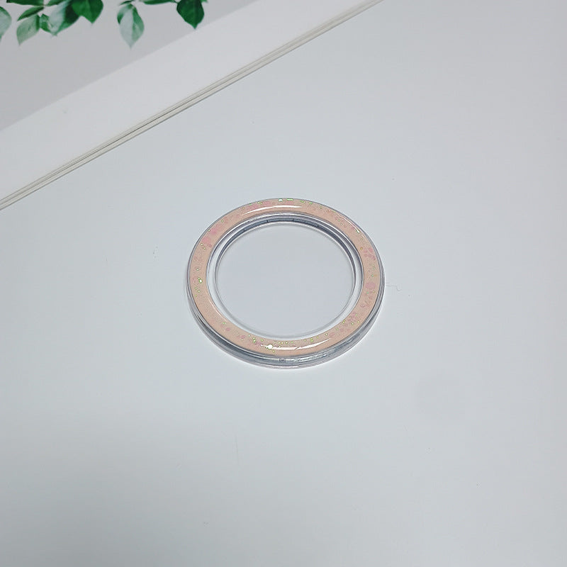 Decorative Transparent Compact Mirror Bowlift