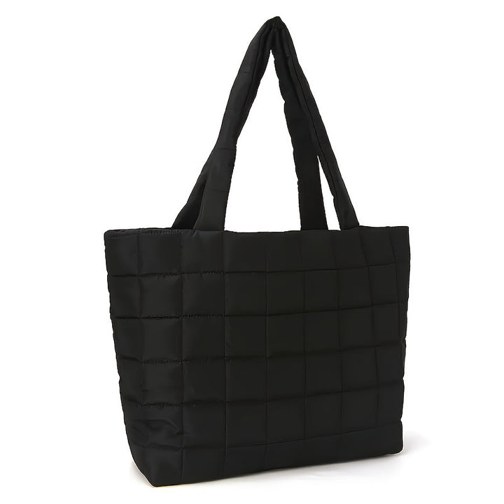 Square-shaped tote bag with padded design Bowlift