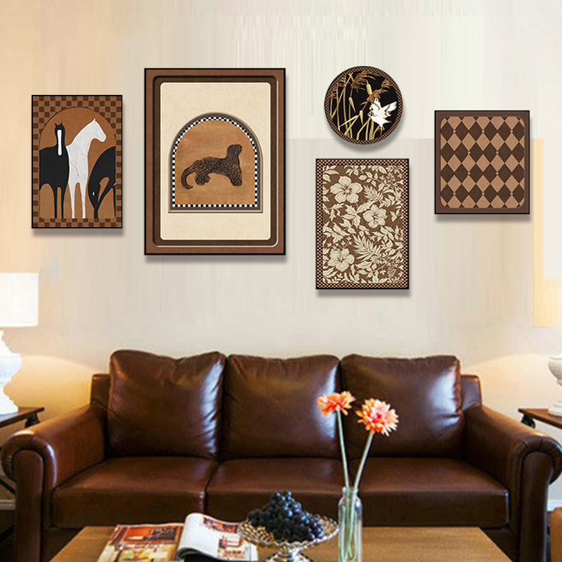 Artistic Animal Theme Wall Decoration