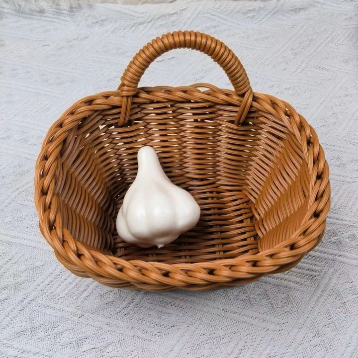 Handwoven Storage Basket Bowlift