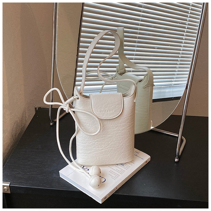 WoModern Textured Mini Crossbody Bag Bowlift