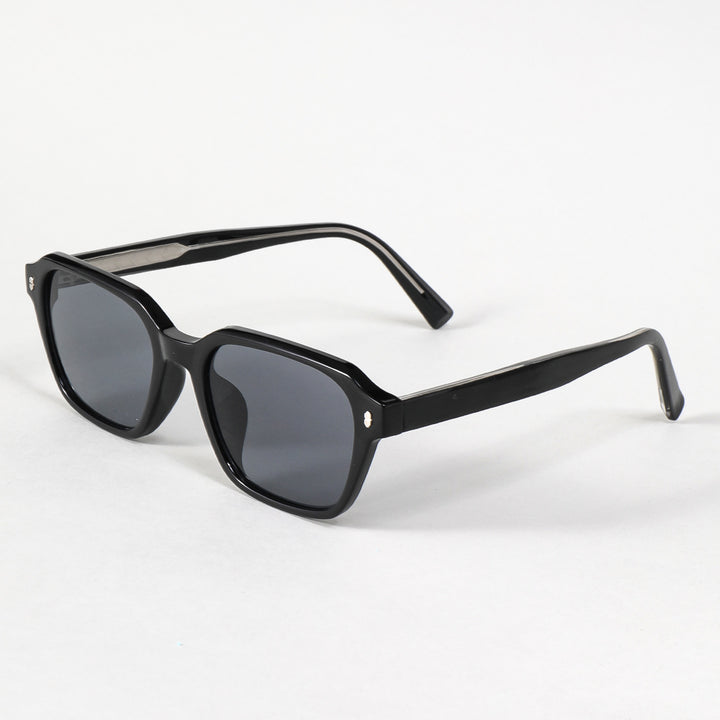Women's rectangular sunglasses with trendy transparent frame Bowlift