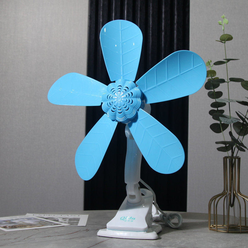 Ladies table fan with flexible holder and comfortable control Bowlift