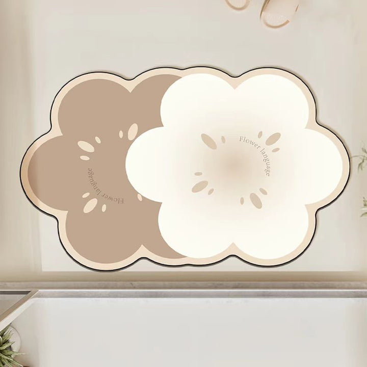 Decorative Floral Area Mat