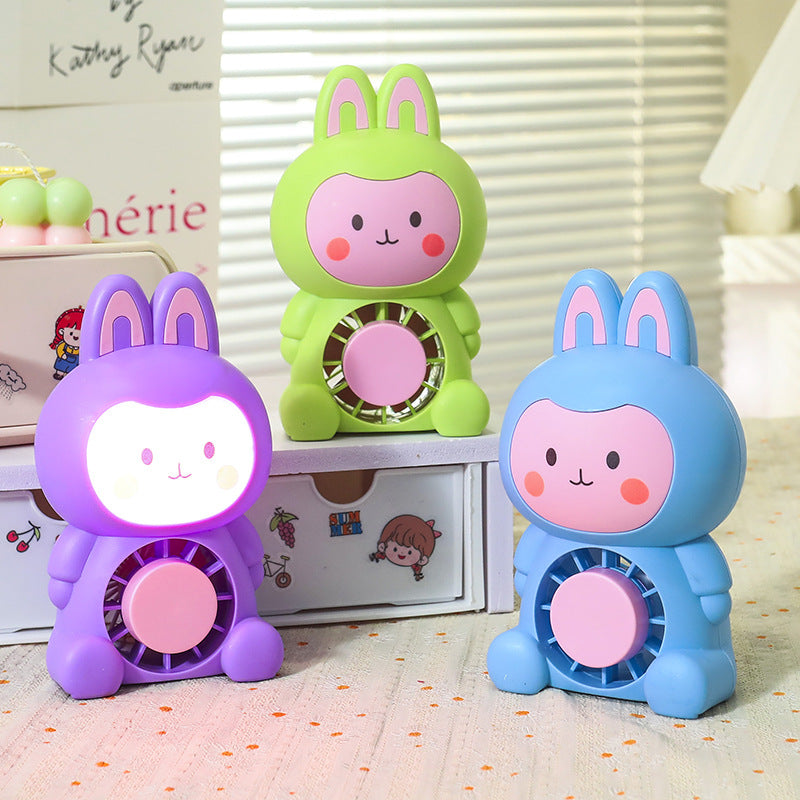 Ladies Portable Mini Fan in Cute Animal Design Bowlift