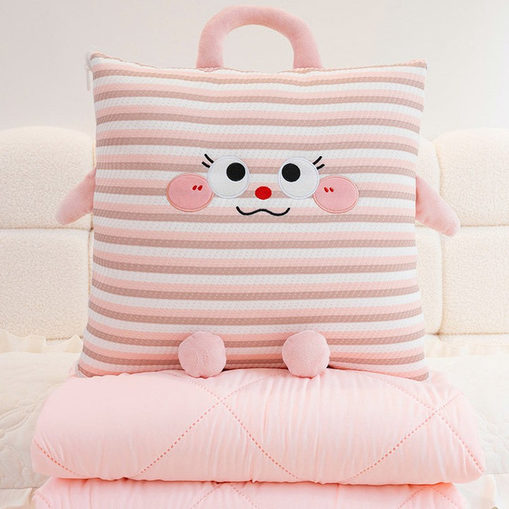 Cuddle pillow with lovable animal motif Bowlift