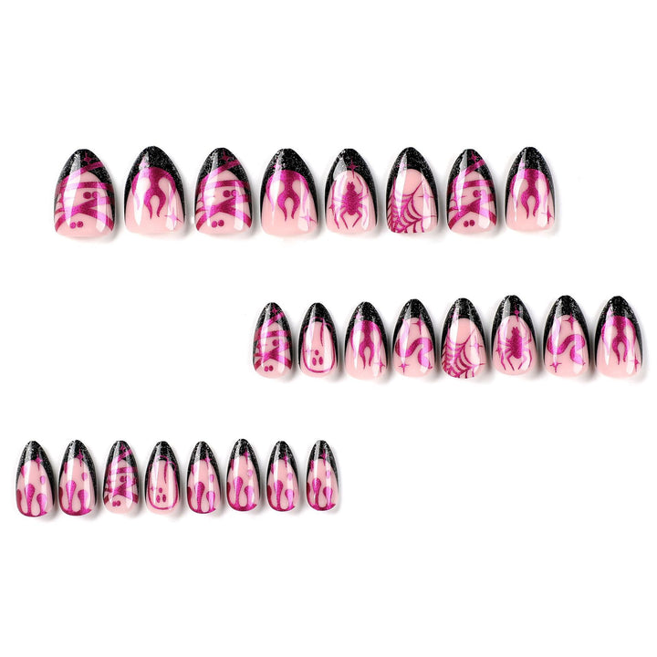 Artful Halloween nail art with a sparkling finish Bowlift