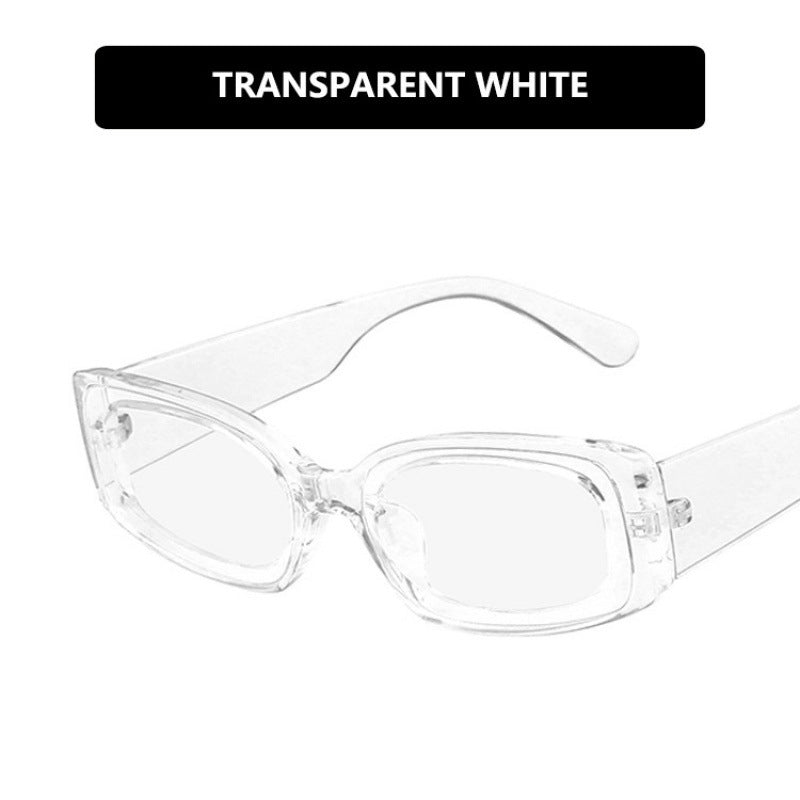 Ladies fashionable sunglasses in futuristic transparent design Bowlift