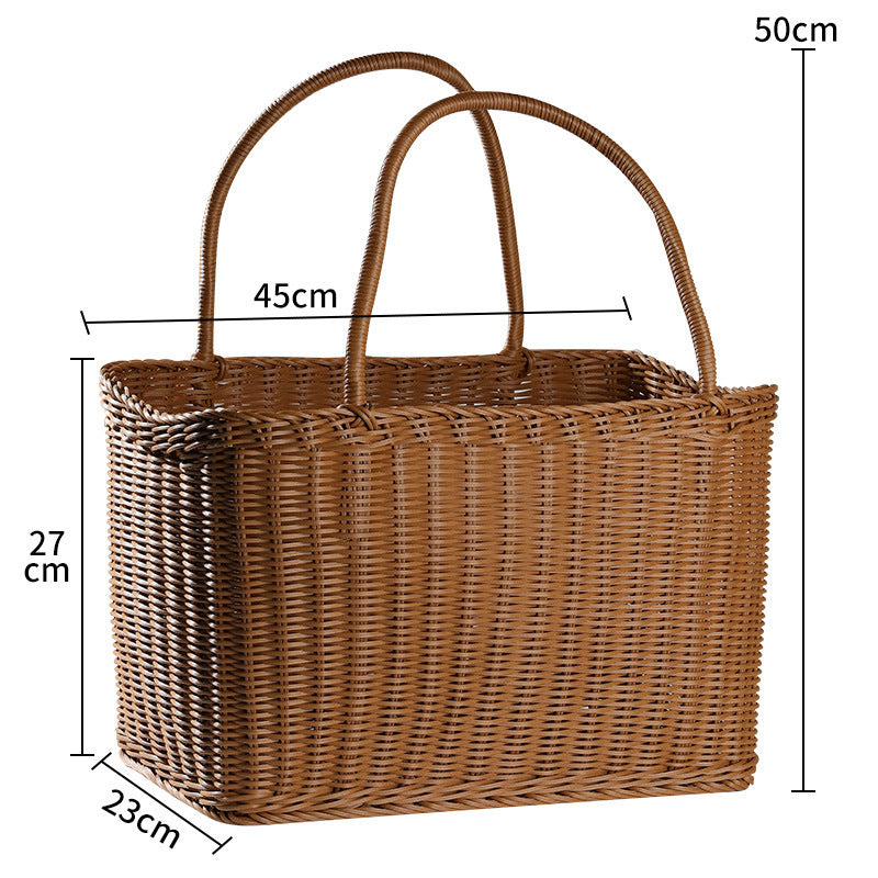 Woven Storage Basket Bowlift