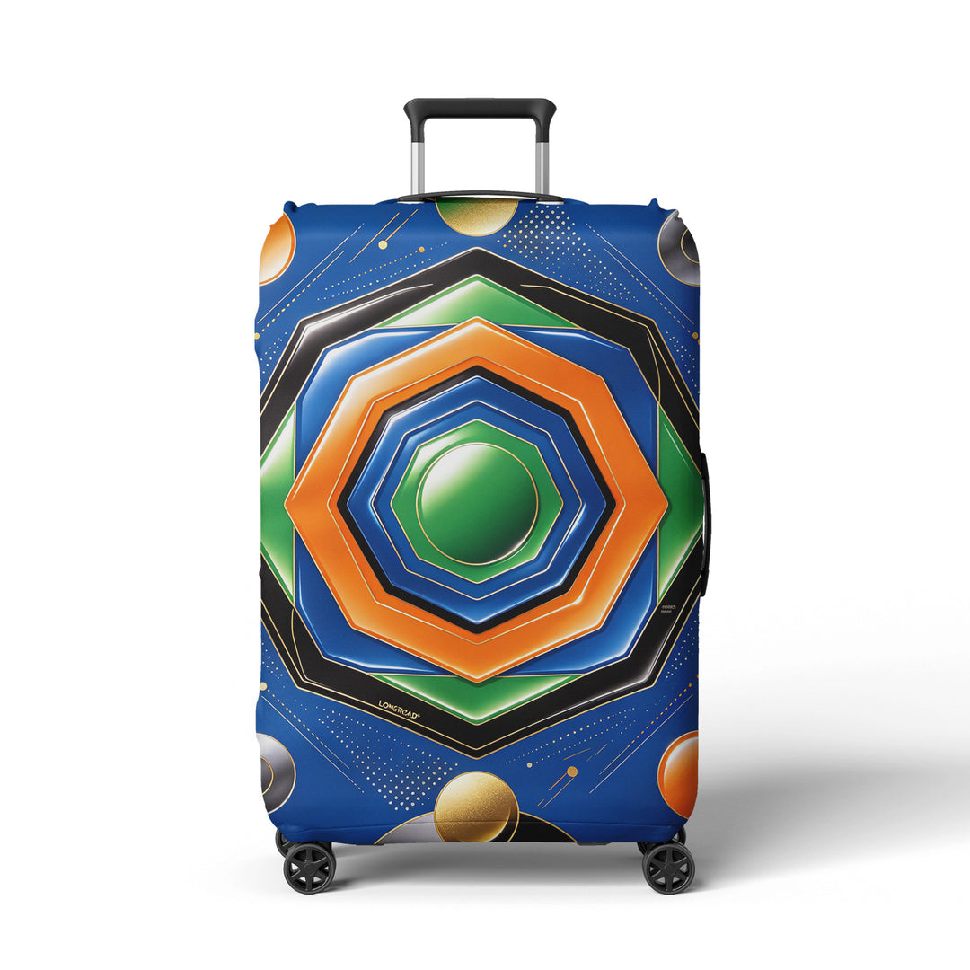 Ladies Luggage Protection with Modern Geometric Design Bowlift