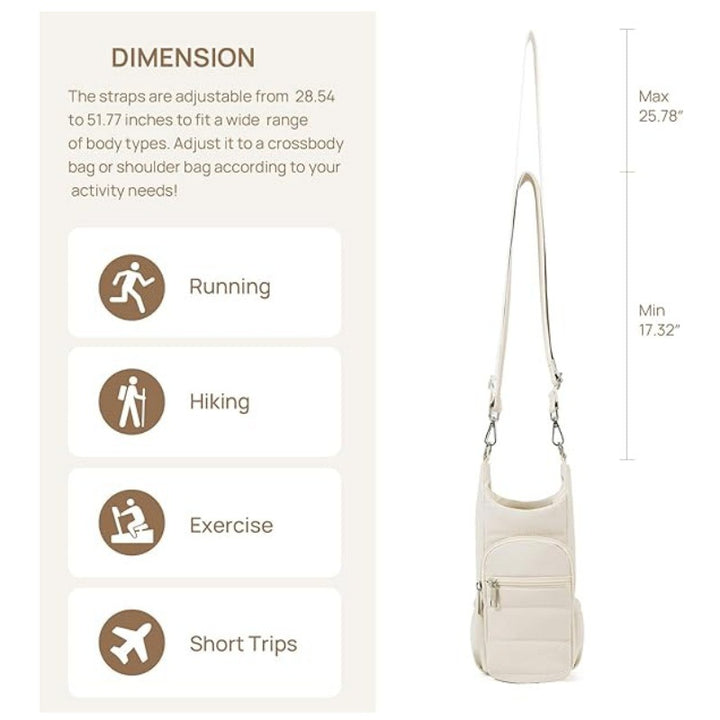 Multifunctional water bottle and accessory bag Bowlift