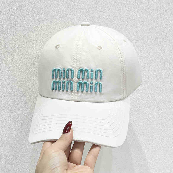 Women's Stylish Embroidered Adjustable Cap Bowlift